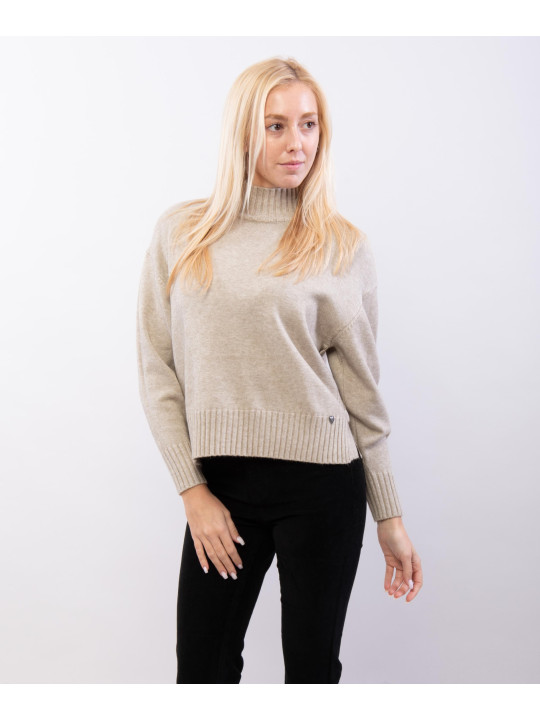 maglia con mezzo collo