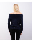 maglia con collo e palettes