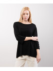 Maglia con bottoni decorativi sulle maniche