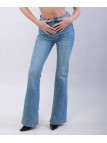 jeans a zampa lungo