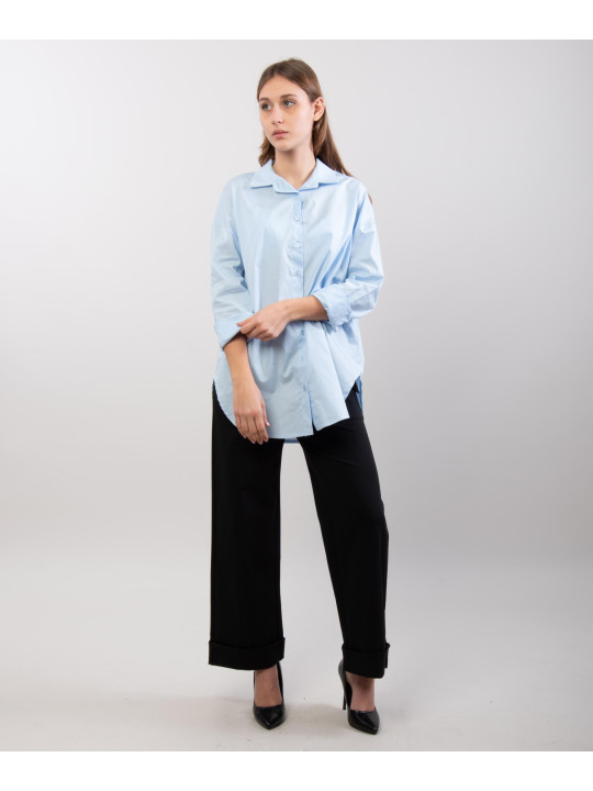 camicia classica oversized