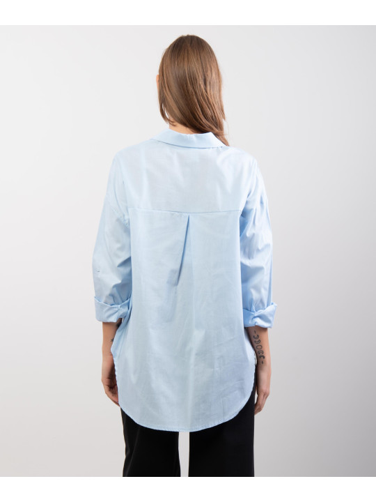 camicia classica oversized