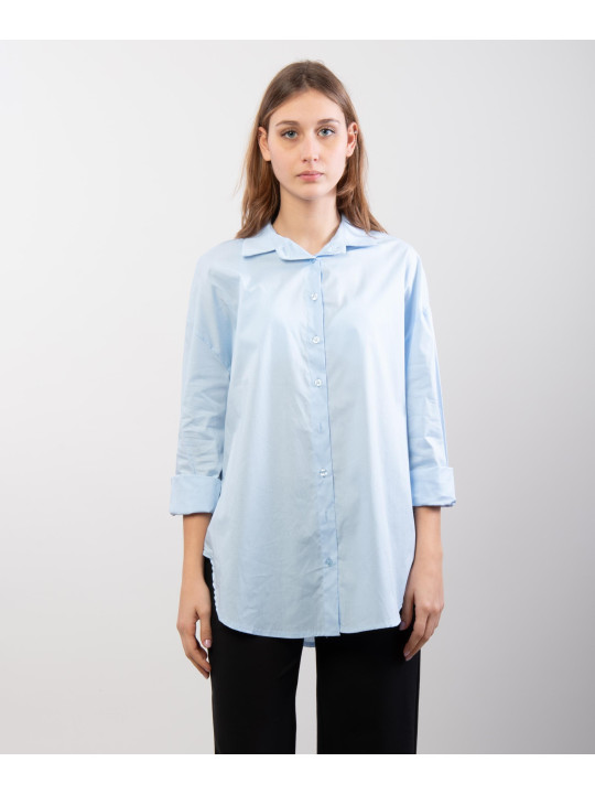 camicia classica oversized