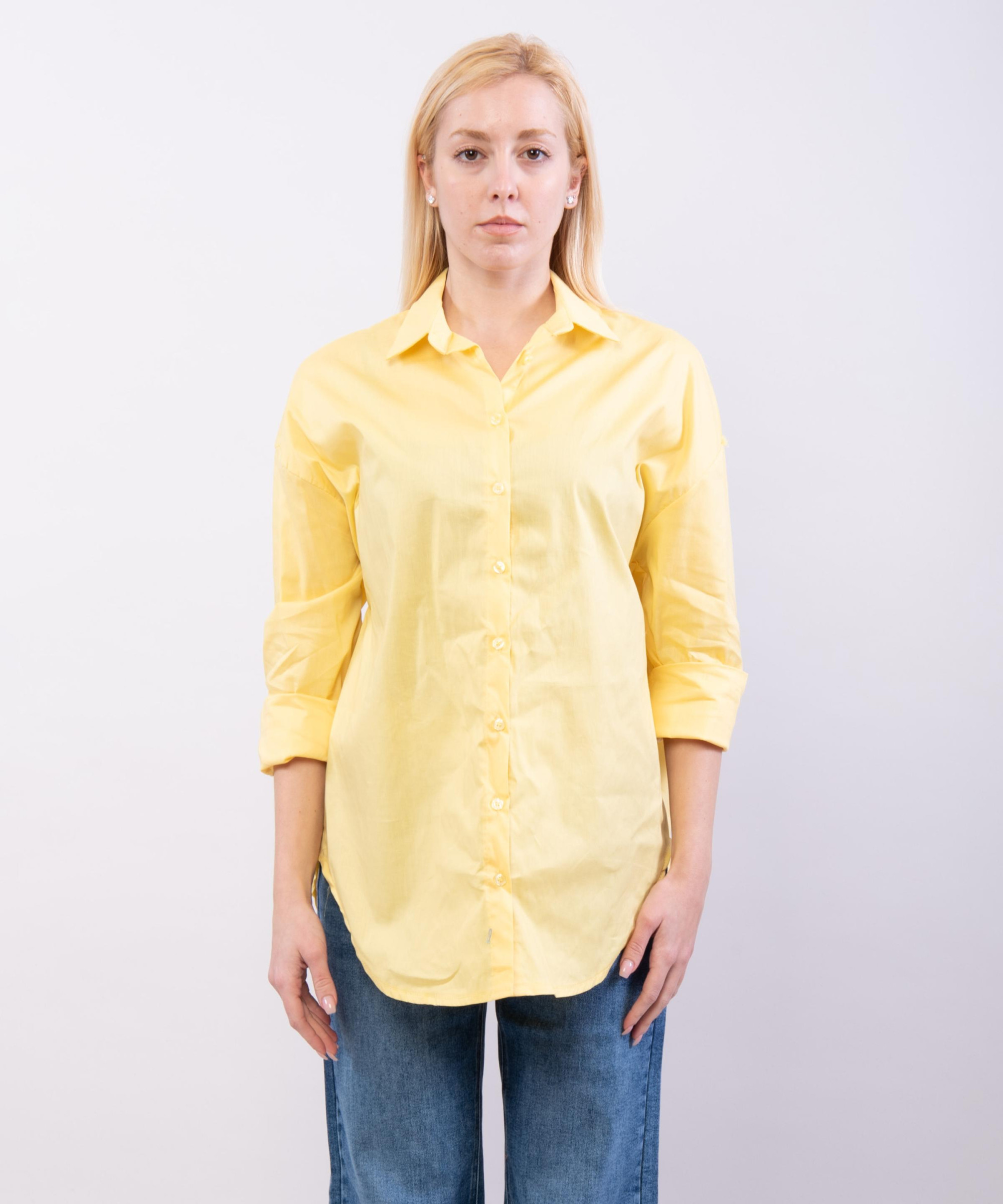 camicia classica oversized