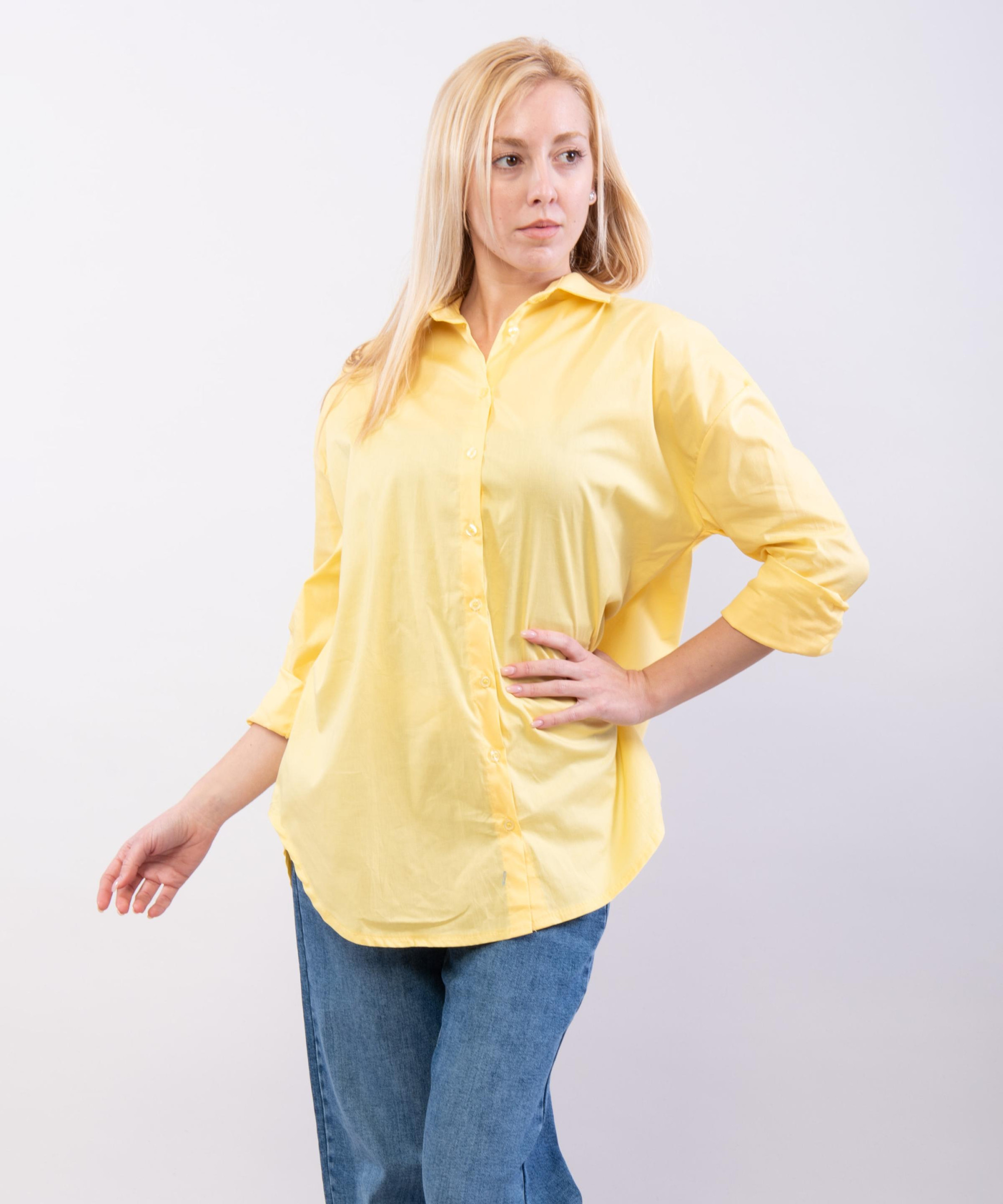 camicia classica oversized