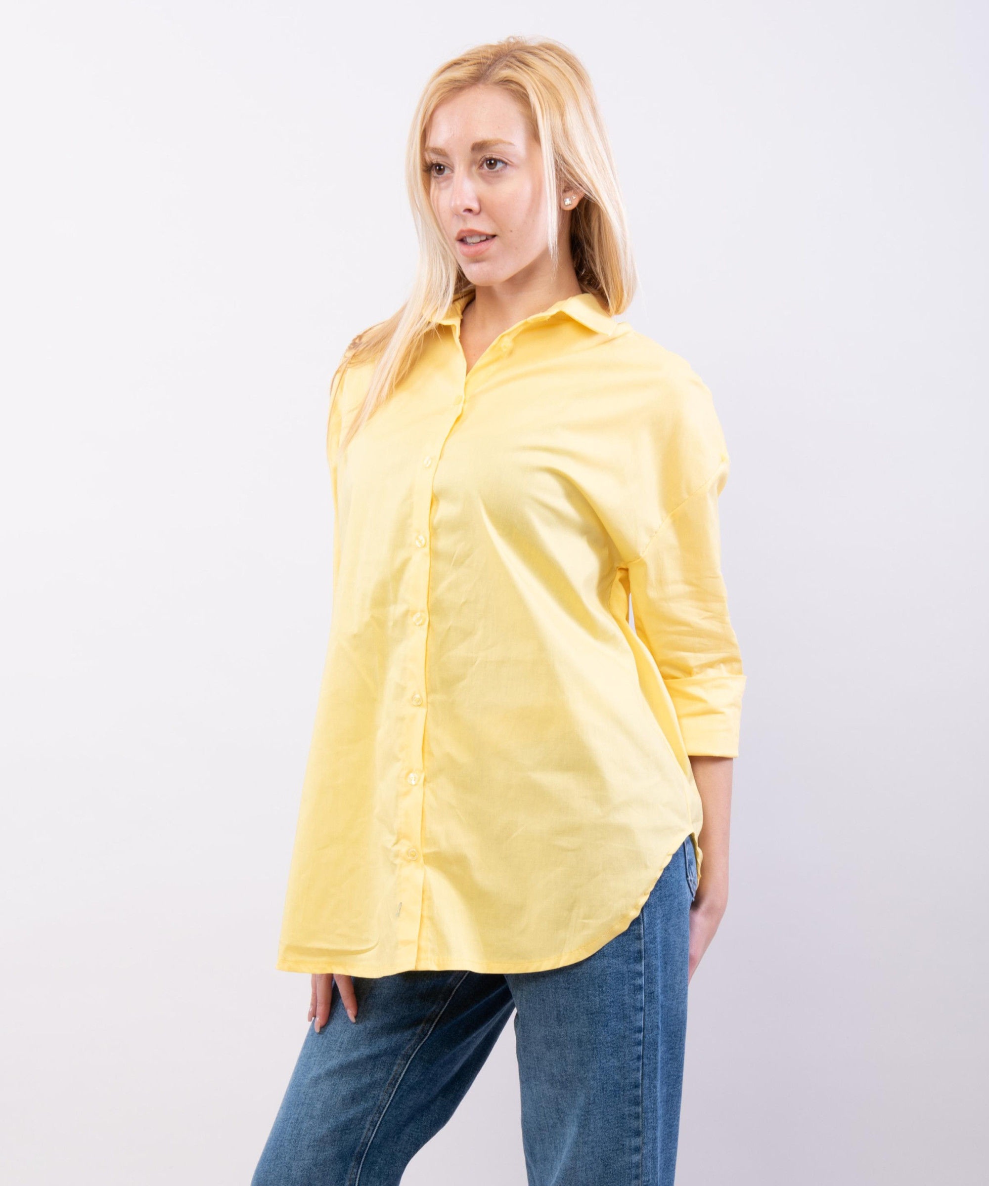 camicia classica oversized
