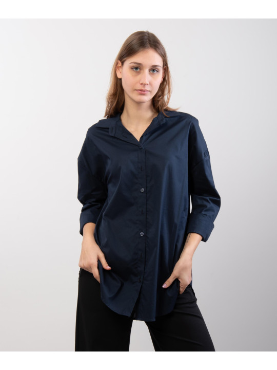 camicia classica oversized