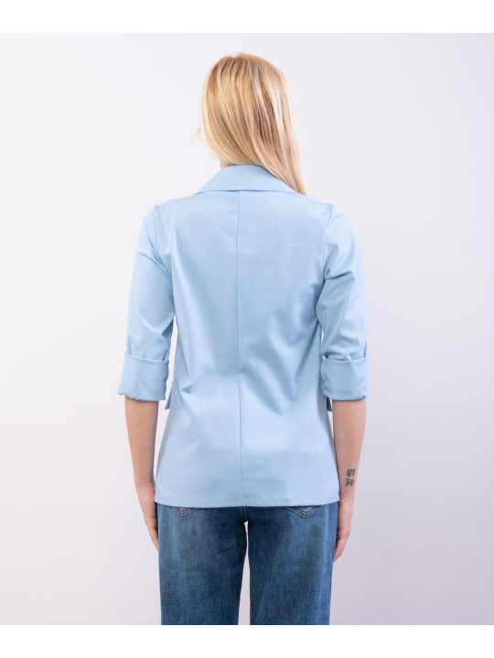 Blazer in Maglia Monopetto