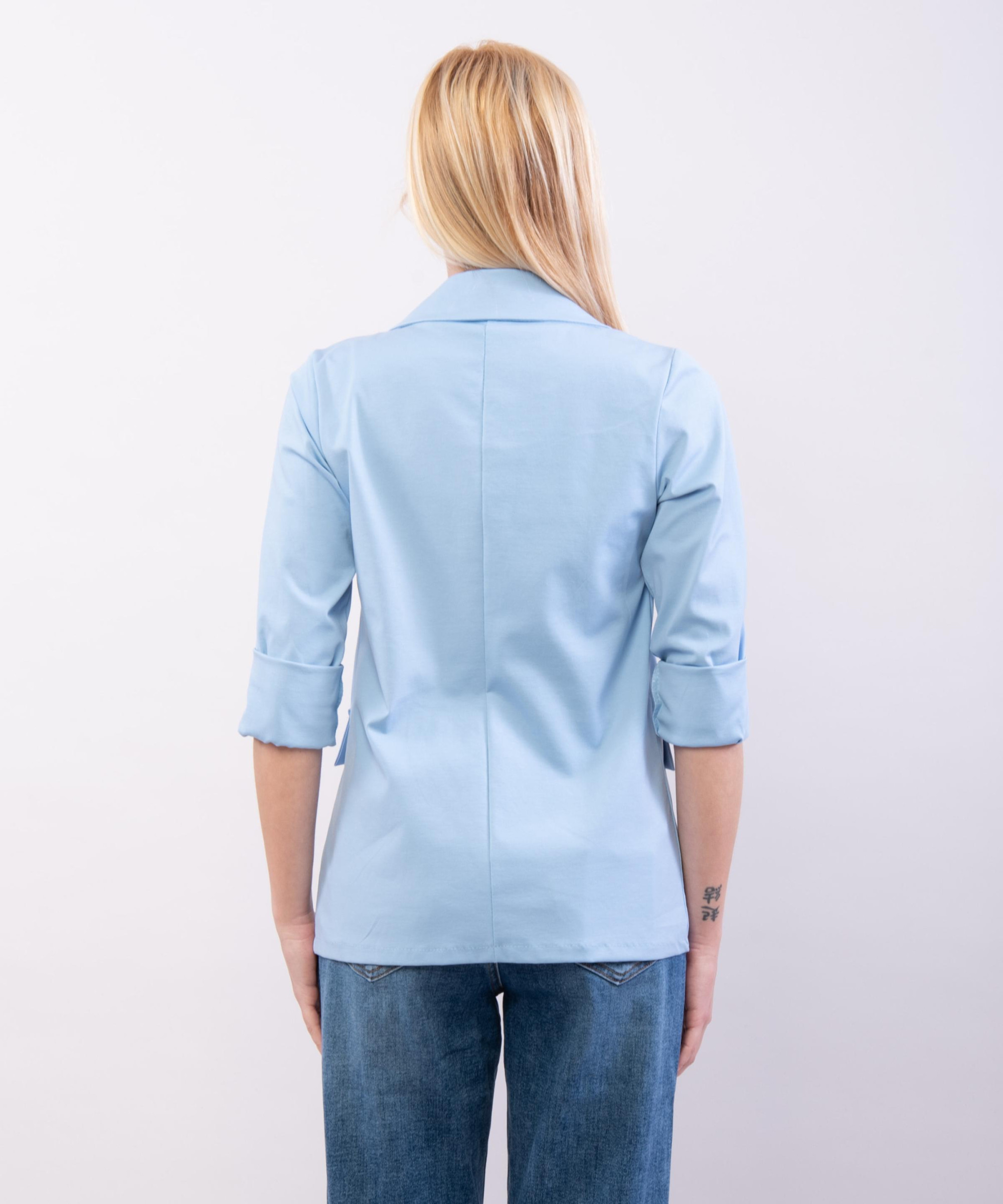 Blazer in Maglia Monopetto