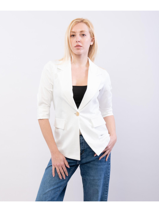 Blazer in Maglia Monopetto