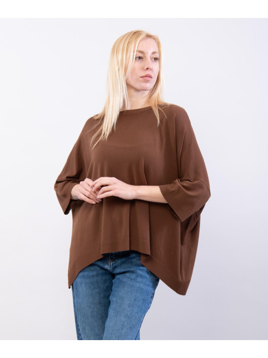 Maglia Oversize con Spalla Scesa