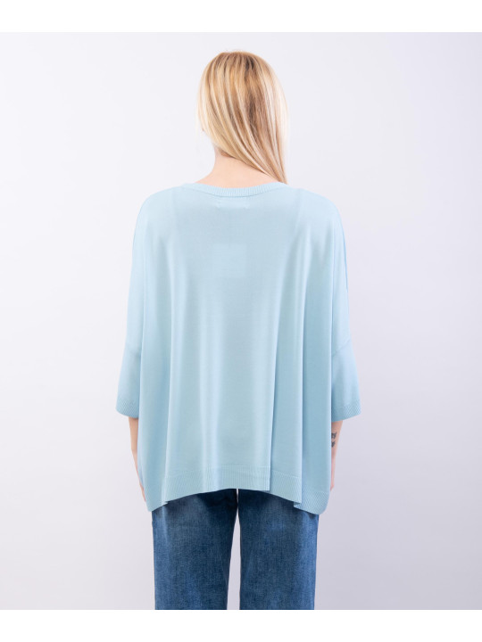 Maglia Oversize con Spalla Scesa