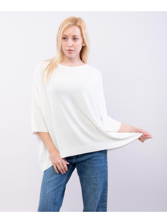 Maglia Oversize con Spalla Scesa