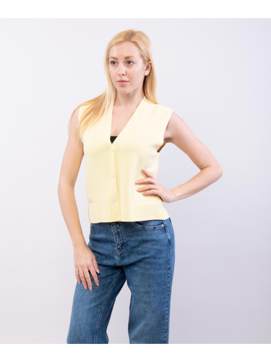 gilet in viscosa