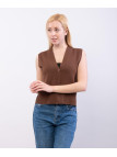 gilet in viscosa