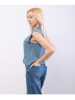 gilet in viscosa