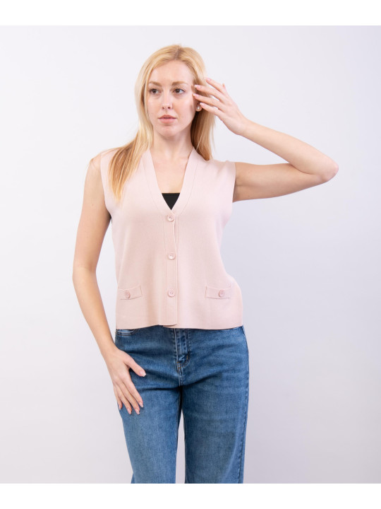 gilet in viscosa