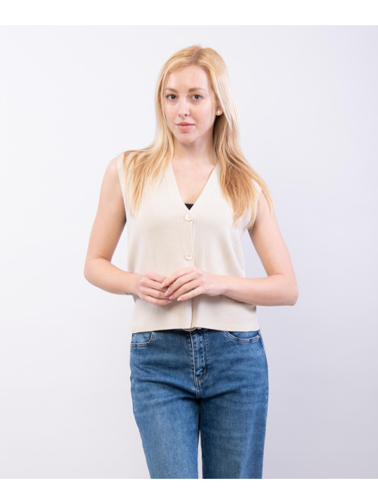 gilet in viscosa