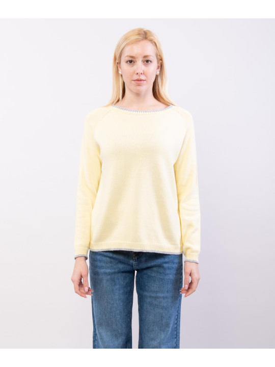 Maglia leggera Contrasto Orlo