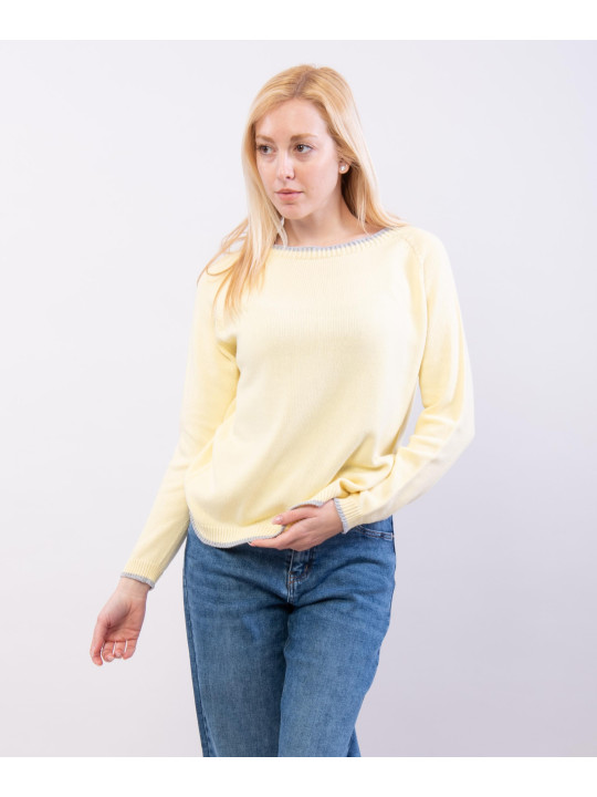 Maglia leggera Contrasto Orlo