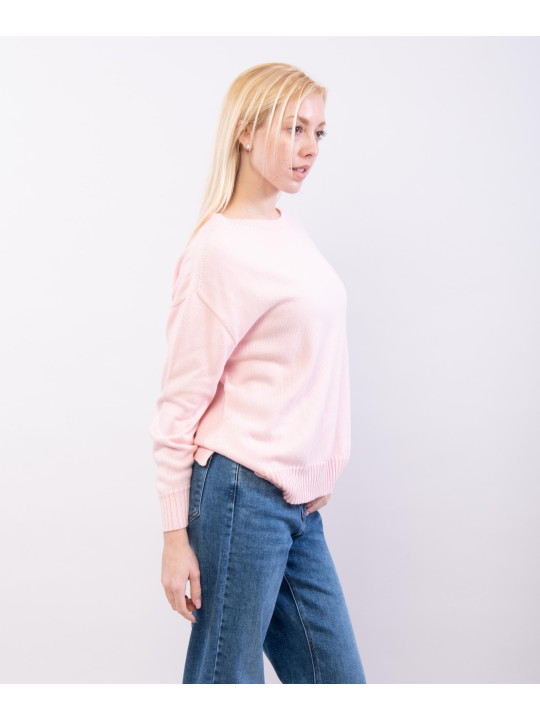 Maglia Leggera con Orlo a Coste