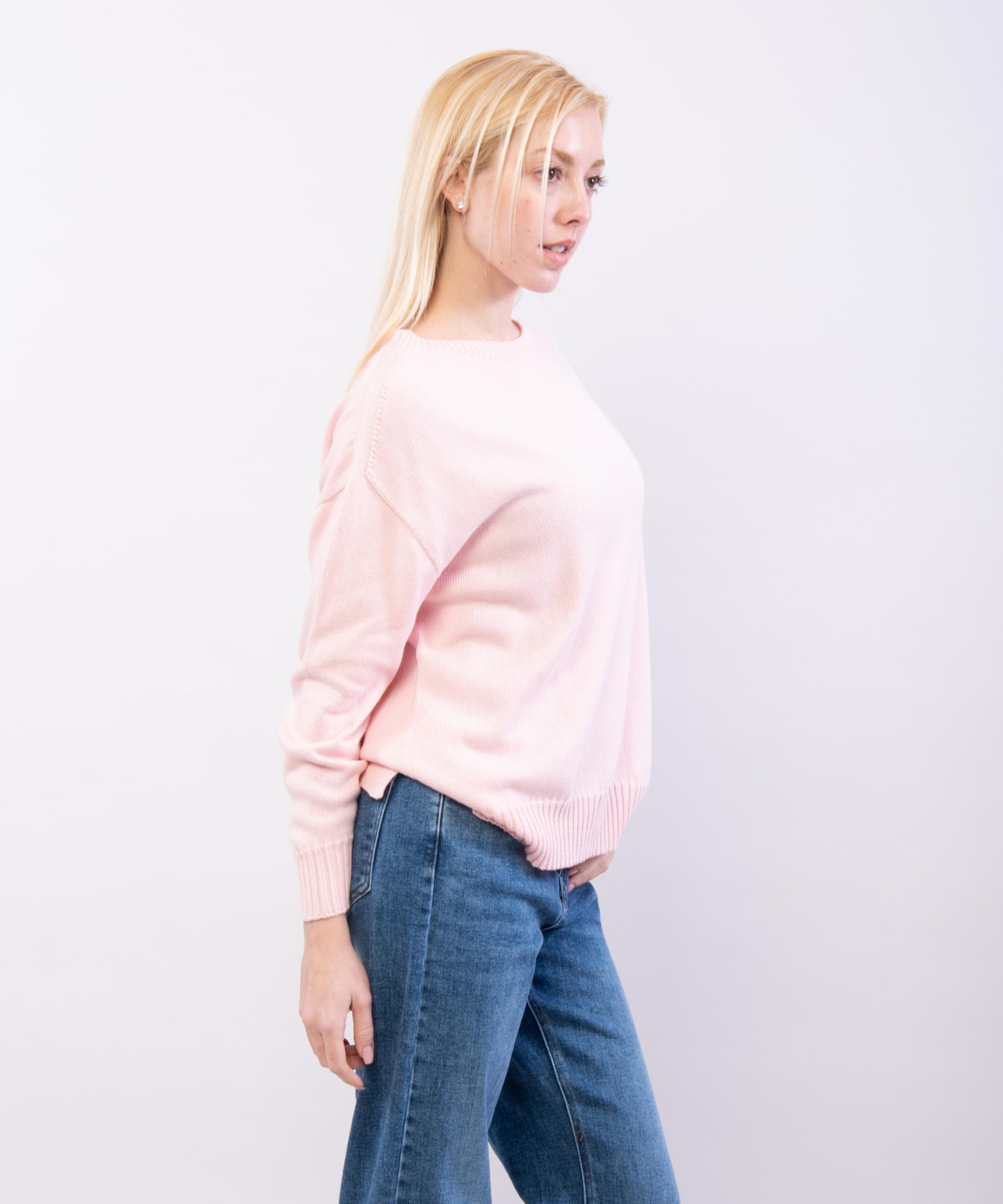 Maglia Leggera con Orlo a Coste