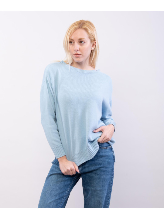 Maglia Leggera con Orlo a Coste