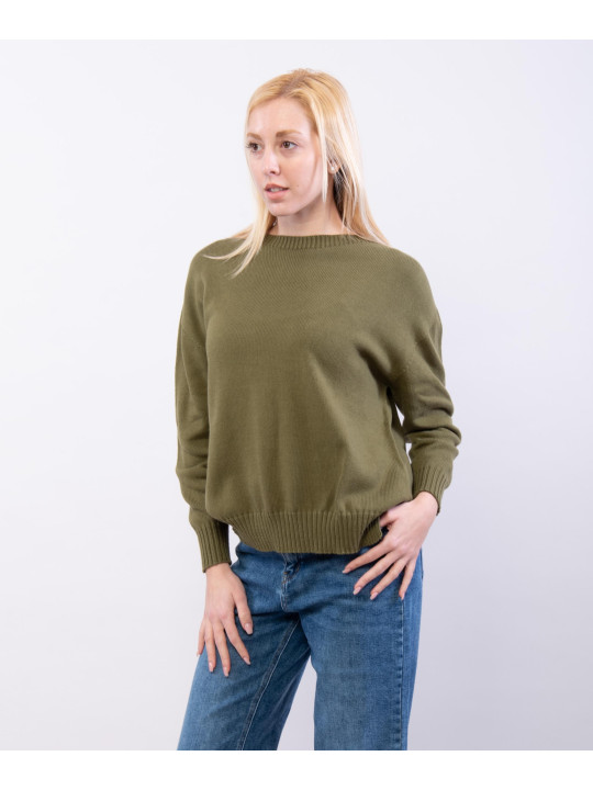 Maglia Leggera con Orlo a Coste