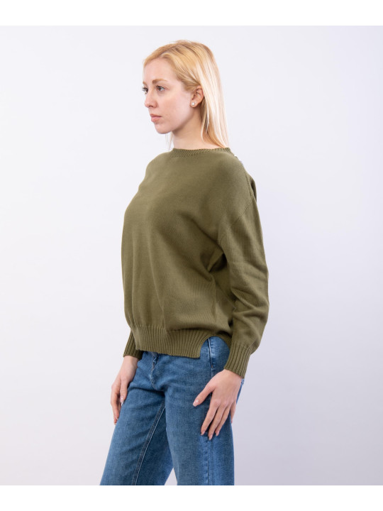 Maglia Leggera con Orlo a Coste