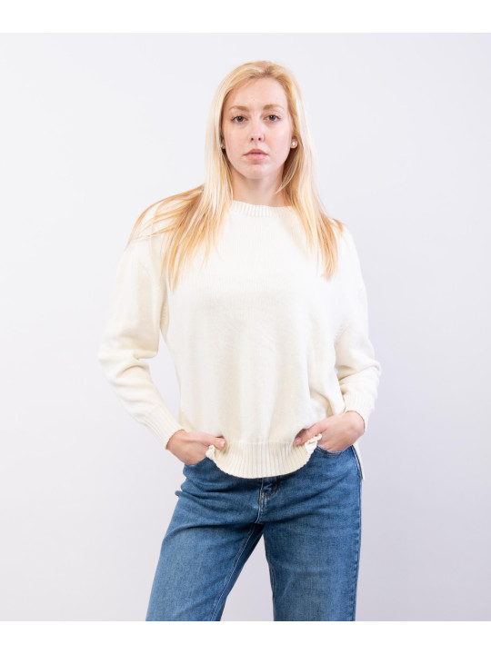 Maglia Leggera con Orlo a Coste