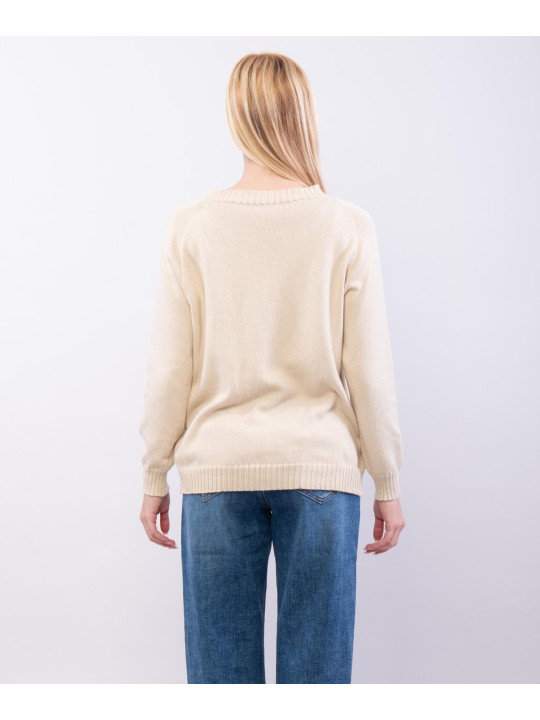 maglia con disegno rombi