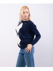 maglia con disegno rombi