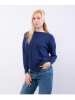 Maglia leggera con orlo a coste