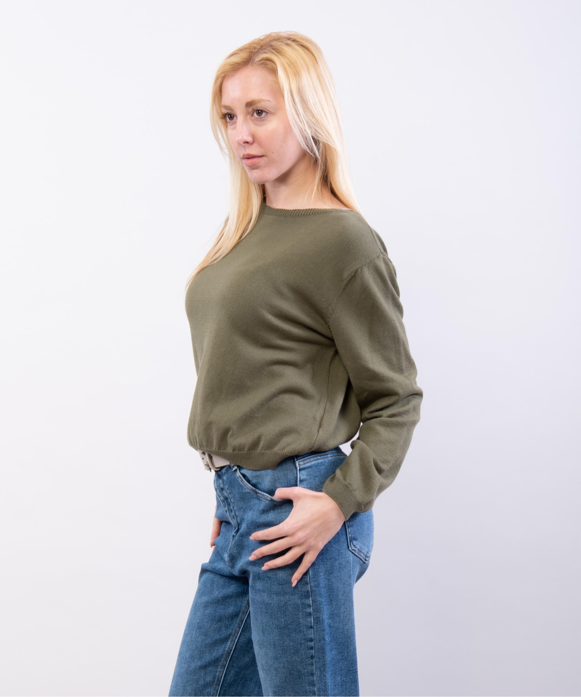Maglia Leggera con Bottoni posteriori colorati