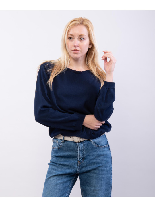 Maglia Leggera con Bottoni posteriori colorati