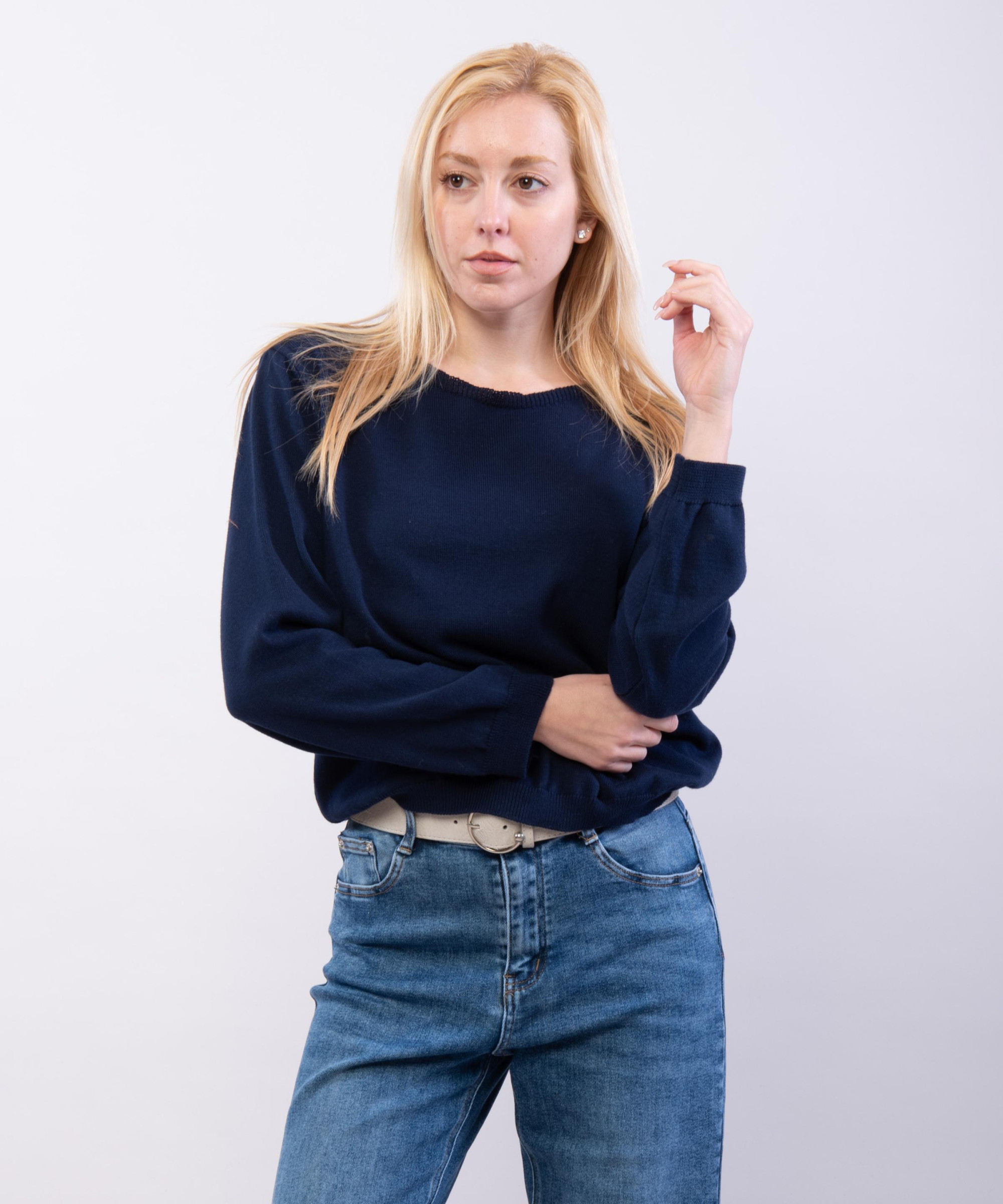 Maglia Leggera con Bottoni posteriori colorati