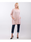 Maglia con tasche e bottoni laterali