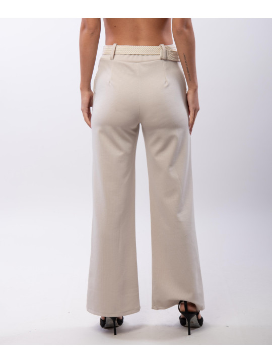 Pantaloni palazzo a costine
