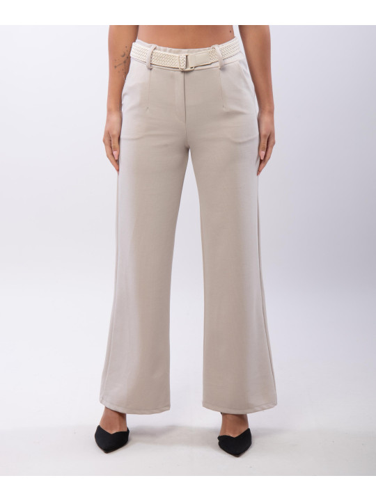 Pantaloni palazzo a costine