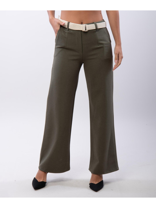 Pantaloni palazzo a costine
