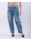 Jeans a Palloncino Fit con cintura