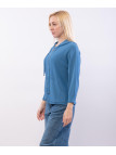 Maglia con zip e cappuccio
