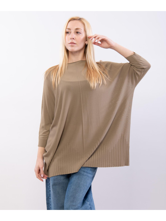 Maglia Orlo a Costine