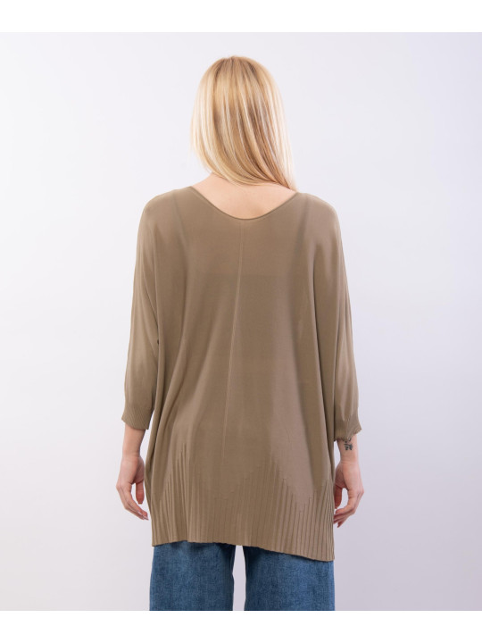 Maglia Orlo a Costine