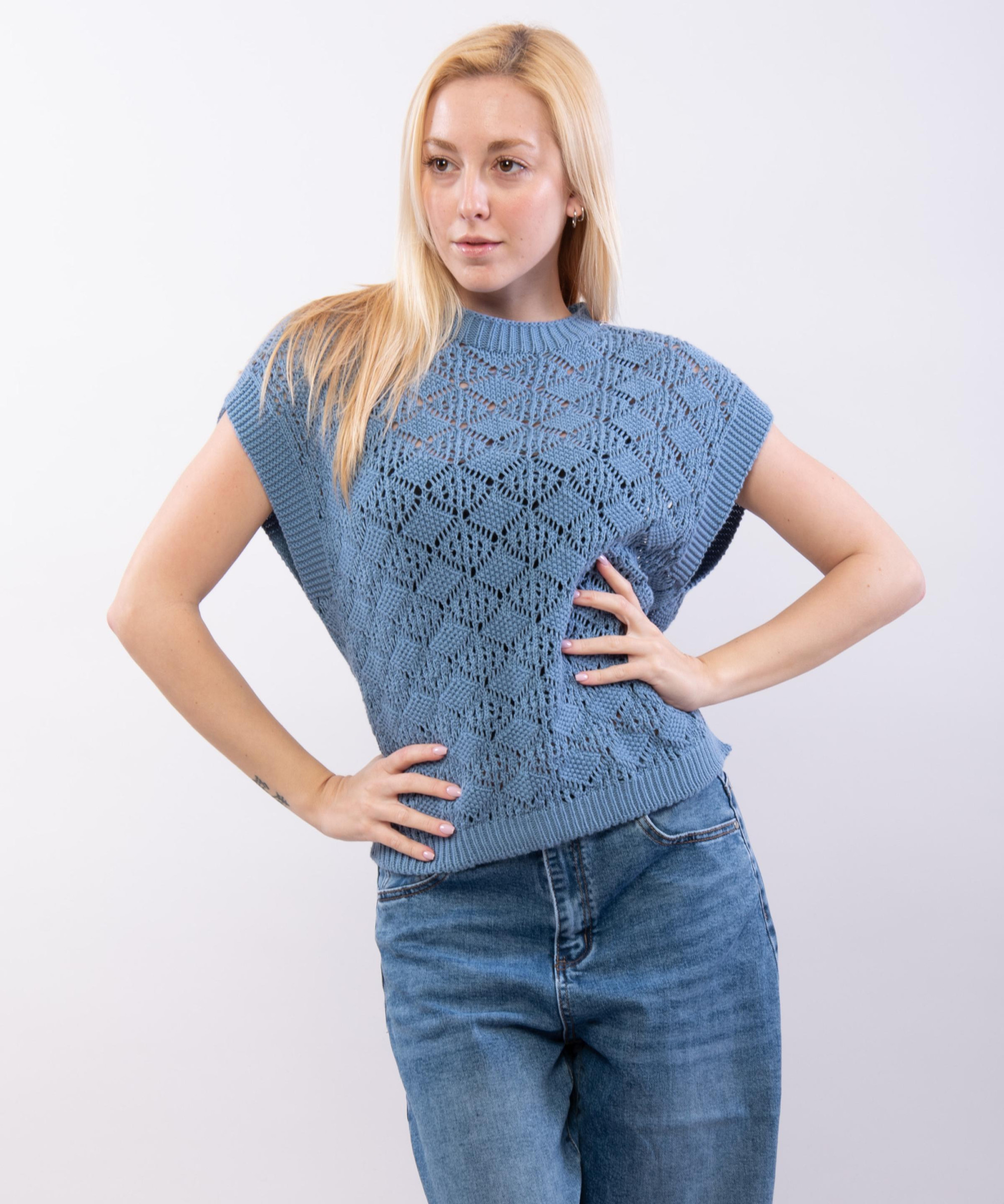 Gilet in crochet