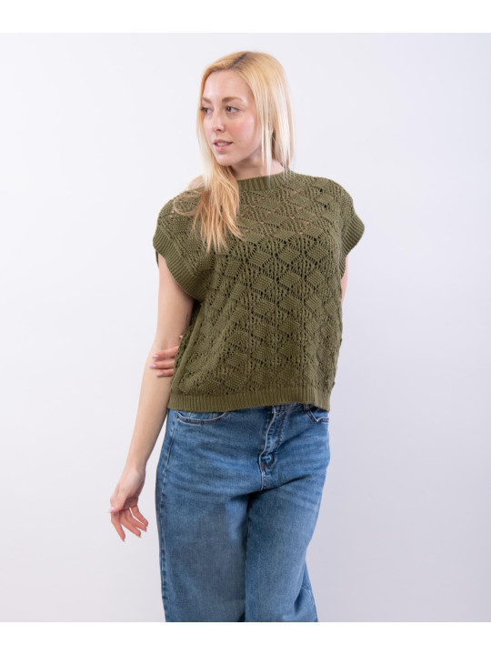 Gilet in crochet