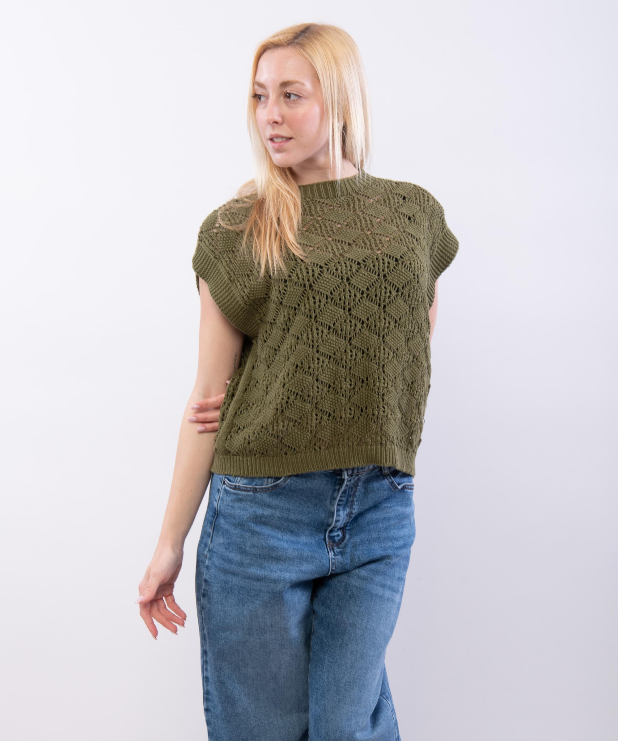 Gilet in crochet