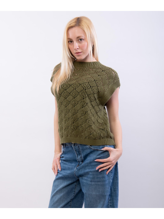Gilet in crochet