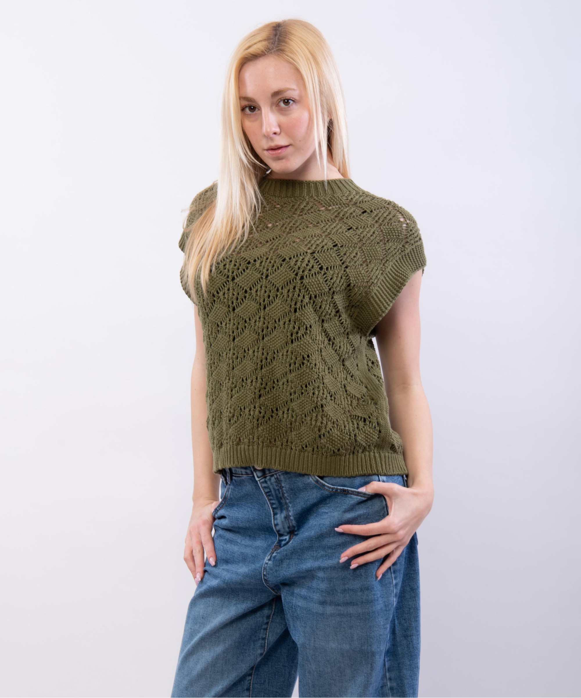 Gilet in crochet