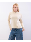 Maglia con orlo bicolore